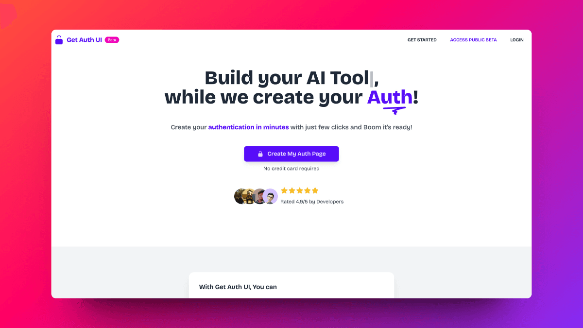 How Get Auth UI helps developers to Generate their Auth? | Ep. 1